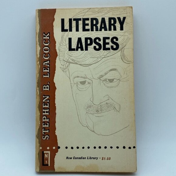Literary Lapses Stephen B Leacock Softcover Book Vintage 1969 - Picture 1 of 11